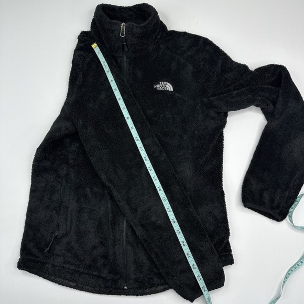 The North Face Osito 2‎ Black Full Zip High Pile Fleece Jacket Womens Small C782 - Picture 15 of 16